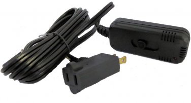 BLACK SLIDE DIMMER SWITCH WITH PLUG   B-1