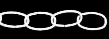11 GAUGE WHITE CHAIN     TK-213