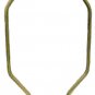 7" Antique brass lamp shade harp