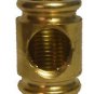 lamp parts:unfinished brass 3-holed armback      TV-65