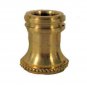 7/8" CAST BRASS BEADED NECK-THREADED   (TV-225)