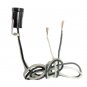 PHENOLIC PREWIRE CANDELABRA SOCKET W/ HICKEY & 24" LEADS  TR-213