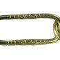 11 GAUGE BRASS-PLATED EMBOSSED CHAIN   TK-73