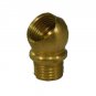 Lot of 10: 45 degree brass nozzle    TV-61