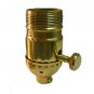 LOT OF 10: SOLID BRASS OFF/ON UNO THREADED SKTS  TR-441