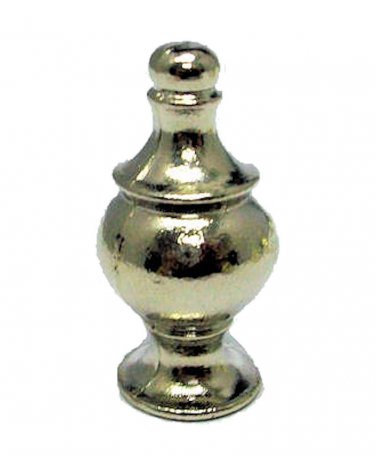 CHROME-PLATED MODERN LAMP SHADE FINIAL    TV-1716