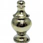 CHROME-PLATED MODERN LAMP SHADE FINIAL    TV-1716