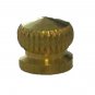 LOT OF 100 BURNISHED & LACQUERED CAP NUTS W/8-32 SCREW HOLE  TV-566