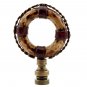RESIN LIFE SAVER LAMP SHADE FINIAL