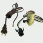 Nite-lite lamp kit w/brn cord W/ 7" HARP, TR-209, TR-44