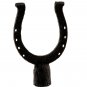 DARK BROWN RUSTIC IRON HORSESHOE LAMP SHADE FINIAL