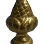 SOLID UNFINISHED BRASS ACORN KNOB    TH-824/TV-40