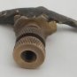 FISH (SALMON) LAMP SHADE FINIAL ANTIQUE BRASS- finial thread
