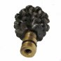 BROWN RESIN PINECONE LAMP SHADE FINIAL