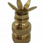 SOLID BRASS 6-PRONG FINIAL BASES - MAKE YOUR OWN    TV-1376