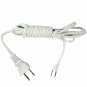 12' WHITE cord with plug   TR-1863
