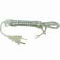 12' SILVER cord with plug   TR-1868