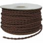 TWISTED RAYON WIRE: BROWN or GOLD  $37 LOT 50 FEET FREE SHIPPING