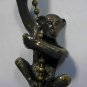 MONKEY FAN PULL CHAIN ANTIQUE BRASS    #48