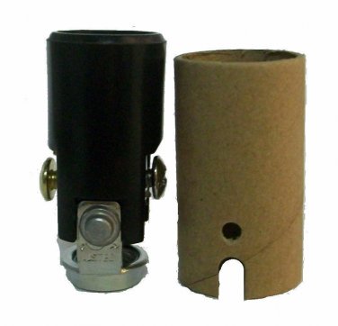 1 1/2" Candelabra phenolic lamp socket  TR-200