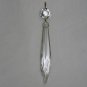 LOT 50 U-DROP CLEAR PRISMS- NICKEL PINS  TZ-10NI