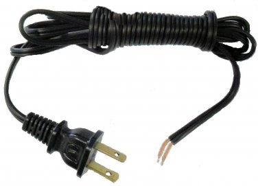 8' BLACK CORD W/ PLUG