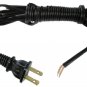 8' BLACK CORD W/ PLUG