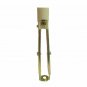 ADJUSTABLE PORCELAIN CANDELABRA SOCKET  4 3/4"- 6"      TR-205P