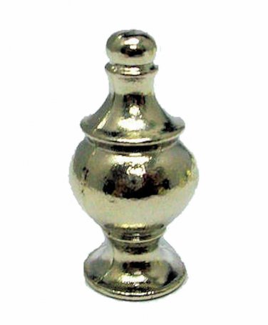 Chrome-plated modern lamp shade finial    TV-1716
