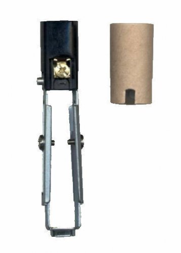 Adjustable candelabra lamp socket 3 1/4"- 4 3/4"    TR-204