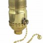 Lot of 10 solid brass off-on pull-chain socket    TR-411