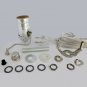 SILVER LAMP PART KITS- OFF/ON PULL- CHAIN, 10" HARP, NECK TD-397PC