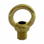 LOT OF 25...Male POLISHED BRASS-PLATED DIE-CAST LOOP TV-704