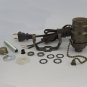 ANTIQUE BRASS-PLATED LAMP KITS: PULL-CH SOCKETS, 12' BROWN CORD  TD-401PC