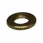 Brass 3/4"  knurled lock nuts TV-10