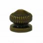 ANTIQUE BRASS KNOB WITH  8-32 SCREW HOLE   TV-567