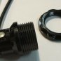 Candelabra phenolic lamp socket w/screw ring & wire leads  TR-3C
