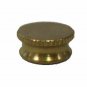 Lamp parts: Lot of 2 brass bracket caps 1/8 IPS     TV-346