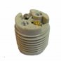 Lamp parts:threaded porcelain socket & bottom cap with 1/4 IPS hole TR-95