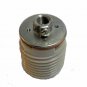 Lamp parts:threaded porcelain socket & bottom cap with 1/4 IPS hole TR-95
