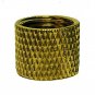 KNURLED BRASS COUPLING  3/8" HOLE x 3/8"  HOLE  TV-77