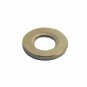 LOT OF 2 ...3/4" KNURLED NICKEL LOCKNUT    TV-11