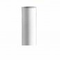 LOT OF 2 WHITE PLASTIC STANDARD CANDLECOVERS - 1 1/4" X 3"    TP-11