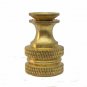 BRASS LAMP SHADE FINIAL BASE- MAKE YOUR OWN    TV-1375