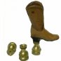 BRASS LAMP SHADE FINIAL BASE- MAKE YOUR OWN    TV-1375