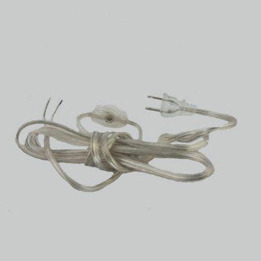 8' Silver cord with line switch   TR-2858