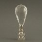 SOLID BRASS NICKEL-PLATED 6-PRONG FINIAL BASES - MAKE YOUR OWN TV-1376NICKEL