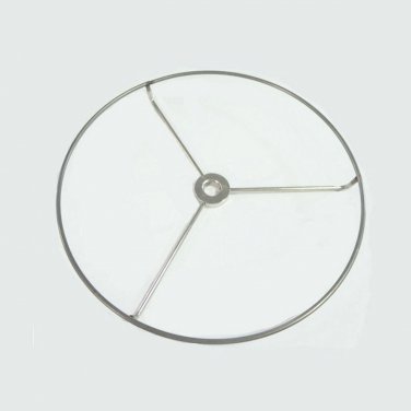 12"  Top CHROME-PLATED spider to make lamp shades