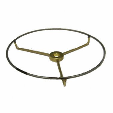 4" Top BRASS-PLATED spider to make lamp shades