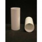 Lot of 4 white candle covers 1 1/4" x 2" tall   TP-10